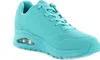 A single turquoise sneaker is shown against a white background. Voir les images du produit