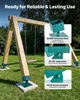 VEVOR, lot de 4 supports de balançoire réglables, socle en Voir les images du produit 3