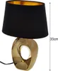 tischleuchte Taba 16 x 23 x 33 cm E14 Keramik 40W gold Produktbild-Vorschau 3