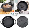 Vilde | Casseruola - Con coperchio - Nero - 5,9 L - Ghisa - Anteprima dell’immagine prodotto 8