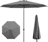 paramondo interpara Sonnenschirm, 3,5 m, rund, grau, Produktbild-Vorschau 3