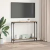 vidaXL Konsolentisch Artisan-Eiche 100 x 22,5 x 75 cm Produktbild-Vorschau 4