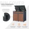 ML-Design Mülltonnenbox 4er für 4 Tonnen 240L Produktbild-Vorschau 2