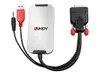 Lindy 38296 Videokabel-Adapter Schwarz, Weiß Produktbild-Vorschau 2