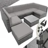 Rattan Lounge Venedig für 6 bis 7 Personen widerstandsfähig Produktbild-Vorschau 10