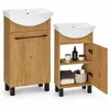 paplinskimoebel badezimmerschrank mit waschbecken 50 x 40 x Produktbild-Vorschau 1