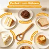 Dänischer Teigbesen Holz 2er Set, Sauerteig Rührbesen aus Produktbild-Vorschau 6