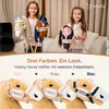 Hoofly Hobby Horse Zubehör – Halfter in Pink, mit Strick & Produktbild-Vorschau 2