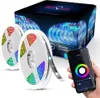 WiFi LED TV Band 4m USB Streifen Smart Home APP Lichtleiste Produktbild-Vorschau 1
