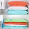 Vacuum storage bags stacked in a closet. Voir les images du produit