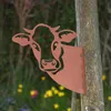 UNUS® Baumstecker Kuh zum Anschrauben Gartenstecker Produktbild-Vorschau 2