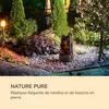 blumfeldt Mystic Tree - Fontaine solaire, avec panneau Voir les images du produit 3