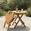 Rondo Teak Klapptisch – Ø 50 cm – Zusammenklappbarer Produktbild-Vorschau 1