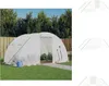 vidaXL Gewächshaus mit Stahlrahmen Weiß 8 m² 4x2x2 m -  Produktbild-Vorschau 1