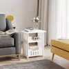 Nachttisch, Beistelltisch, kleiner Couchtisch, Sofatisch, Produktbild-Vorschau 3