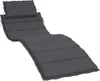 vidaXL Sonnenliegen-Auflage Melange Anthrazit 186x58x4 cm Produktbild-Vorschau 1