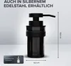 ovimar Seifenspender Lokta | schwarz | mit Wandmontage zum Produktbild-Vorschau 3