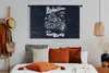 MuchoWow® Wandteppich Wandbehang Motorrad - Männer - Produktbild-Vorschau 4