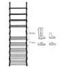 Scarpiera nera modulare 174 cm LOFT Anteprima dell’immagine prodotto 6