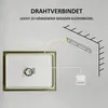 Specchio da bagno a LED kleankin, 80 x 60 cm, con Anteprima dell’immagine prodotto 9