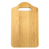 8er Set Schneidebrett aus Naturholz 25x15x1cm Küchenbrett Produktbild-Vorschau 2