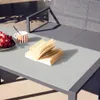 Set tavolo da giardino incastrabile in acciaio e textilene Anteprima dell’immagine prodotto 5
