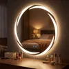 Specchio da bagno COSTWAY, armadio da bagno rotondo con Anteprima dell’immagine prodotto 9