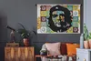 MuchoWow® Wandteppich Wandbehang Che Guevara als Silhouette Produktbild-Vorschau 5
