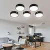 NOWA Deckenleuchte Kunststoff anthrazit, 5x LED Produktbild-Vorschau 8