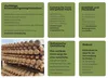 TIMBERMIK ø 6cm 4-Pack Spitze Holzpalisaden Länge: 240 cm Produktbild-Vorschau 10