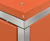 Mülltonnenbox Für 276,5X77,5X112,5 Cm Edelstahl: orange / 3 Produktbild-Vorschau 17