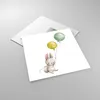 Bilder auf glas - Einteilig - Häschen Luftballons Kinder - Produktbild-Vorschau 2