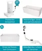 Calmwaters® Premium Badewanne Komplettset 180x80 cm mit Produktbild-Vorschau 4