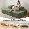 Sofa 3-Sitzer mit Schlaffunktion, 196 cm Komfortables Produktbild-Vorschau 5