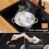 CECIPA Granitspüle 60x45 cm Schwarz Küchenspüle Granit Produktbild-Vorschau 9