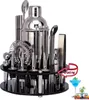 30 Teiliges Bar Cocktail Shaker Cocktail Set Boston Shaker Produktbild-Vorschau 1