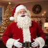 Kuketo | Weihnachtsmann Kostüm Premium 13-teilig – Samtiger Produktbild-Vorschau 2