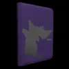 A purple binder with Gengar silhouettes on it, shown against a black background. Anteprima dell’immagine prodotto