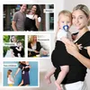 Babytragetuch mit Vordertasche Baby Tragetasche Anleitung Produktbild-Vorschau 4