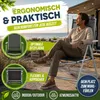 tillvex Gartenstuhl Silber klappbar aus Aluminium | Produktbild-Vorschau 5