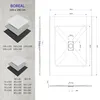i-flair SMC Duschwanne 140x100 cm – 26 mm flach inkl. Produktbild-Vorschau 3
