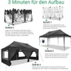 Pavillon, pavillon pliant 3 x 6 m, imperméable, protection Voir les images du produit 11