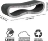 A product image with dimensions and feature icons. Voir les images du produit