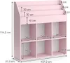 Półka dla dzieci Vicco Luigi Różowy 107.2 x 114.2 cm Bez Podgląd zdjęcia produktu 3
