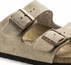 BIRKENSTOCK ARIZONA SUEDE LEATHER Béžová Náhľad obrázku produktu 38