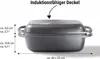 STONELINE® cocotte Gris 40x22 cm | avec couvercle Voir les images du produit 11