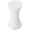 Blumenvase aus Keramik Weiß Glanz H 22,3 cm D 6 cm Produktbild-Vorschau 4