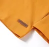 vidaXL Kinder-Langarmshirt Ocker 92 Produktbild-Vorschau 4