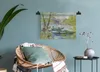 MuchoWow® Wandteppich Wandbehang Angeln im Frühling - Produktbild-Vorschau 5