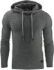 ASKSA Herren Kapuzenpullover Hoodie Herren Waffel Produktbild-Vorschau 1